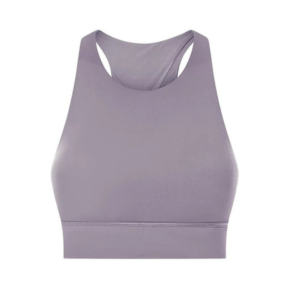 High-neck Push Up sport Bras