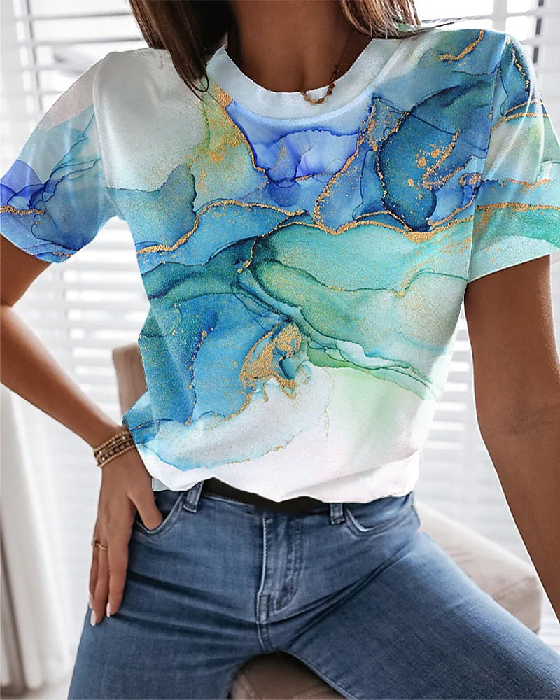 Elegant  women t-shirt for summer