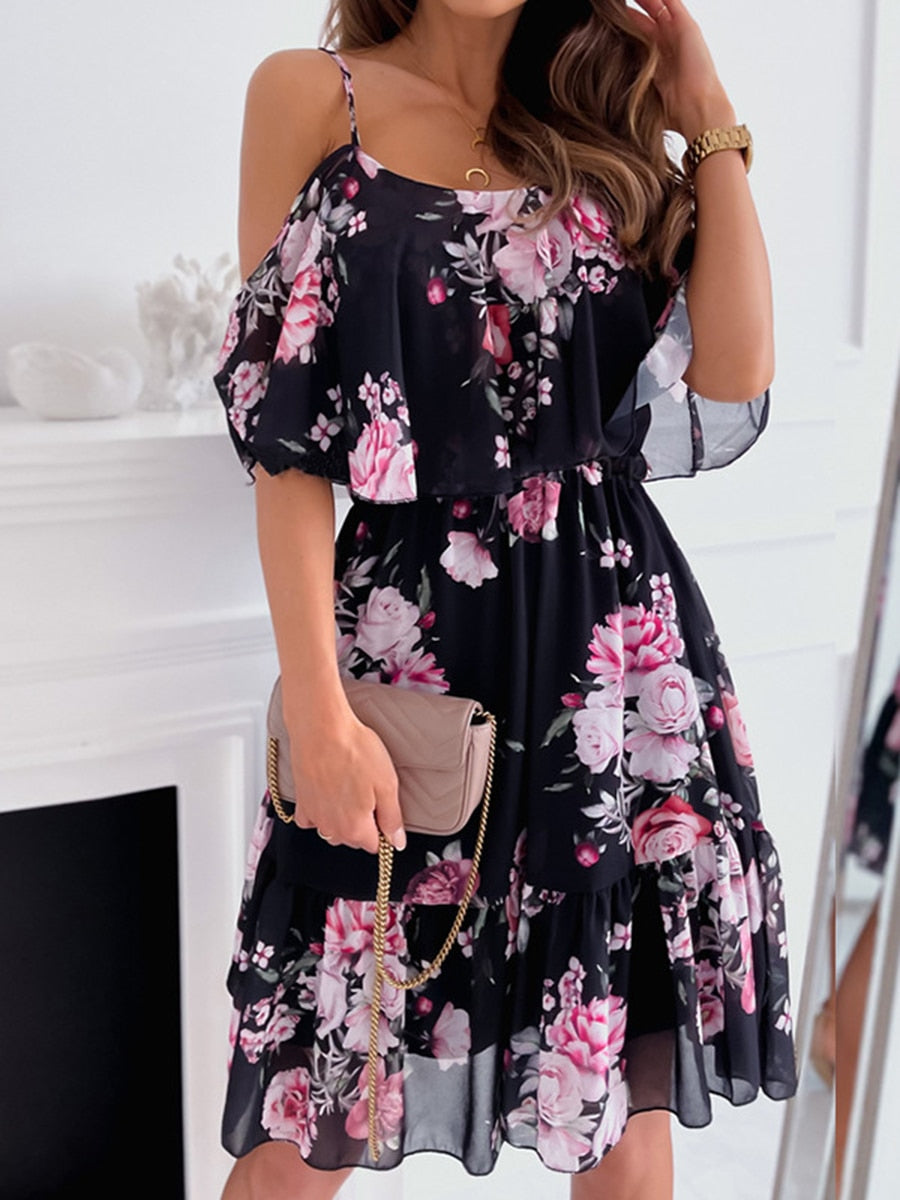 Floral Print mini dress Dress