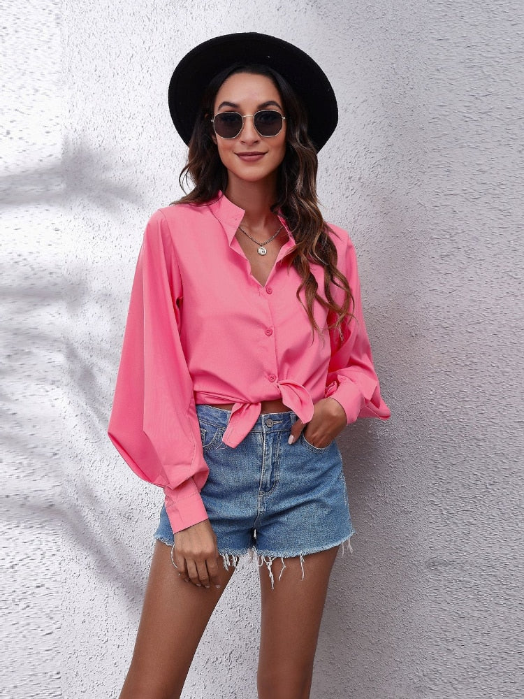 Sleeve Blouse Fashion