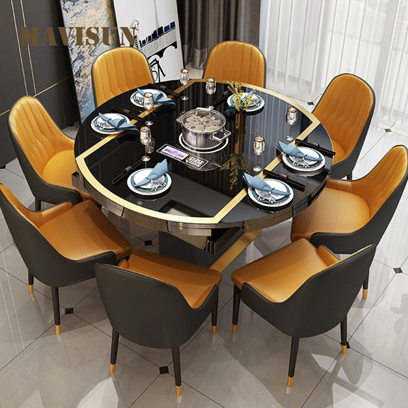 Round  modern cooking Table