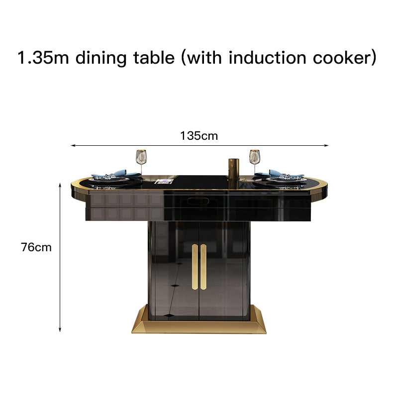 Round  modern cooking Table