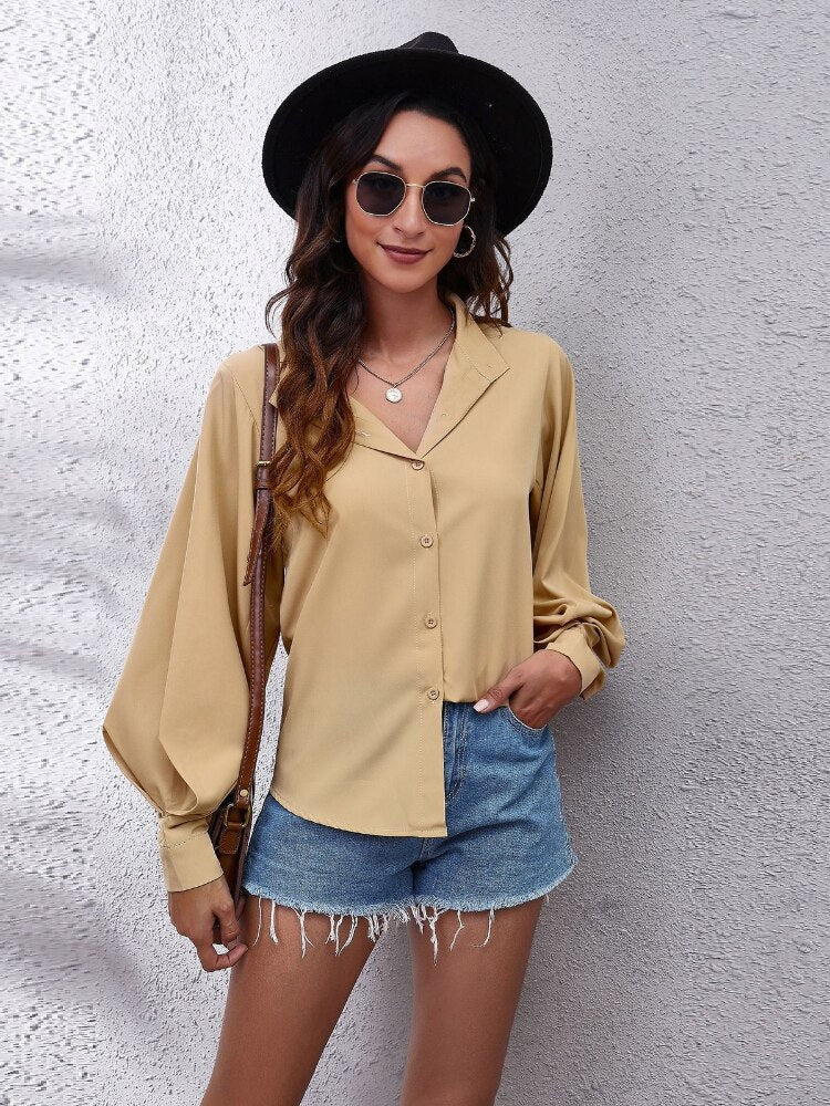 Sleeve Blouse Fashion