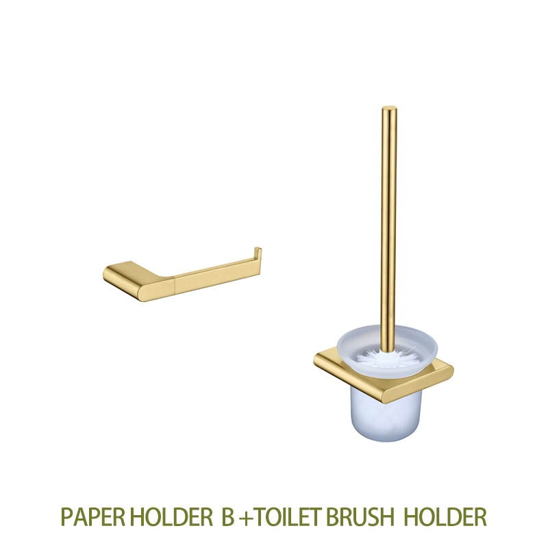 Golden Bathroom Accessories