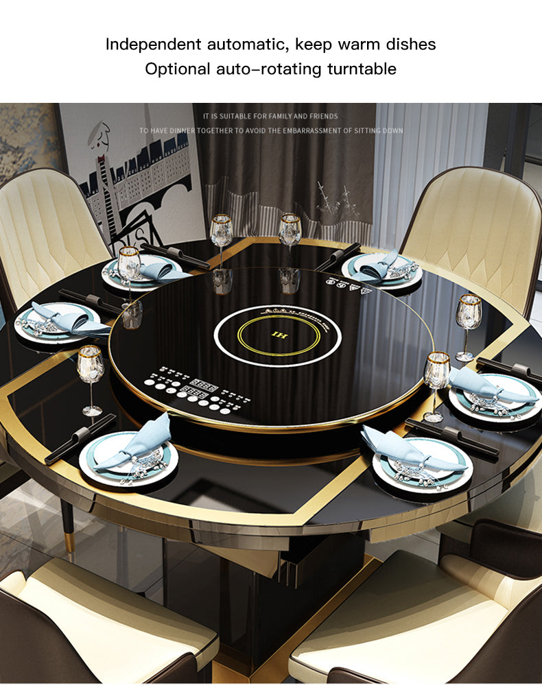 Round  modern cooking Table