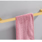 Golden Stainless Steel Towel Hooks & Bathroom Accessories Kit