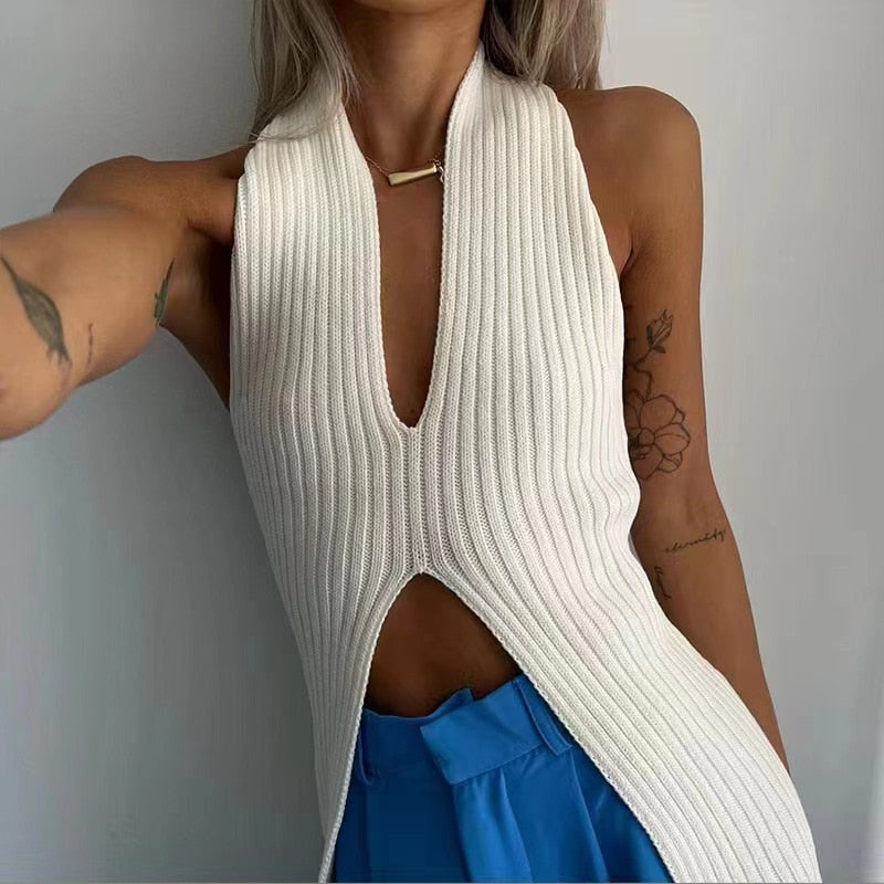 Tank Top Knitted