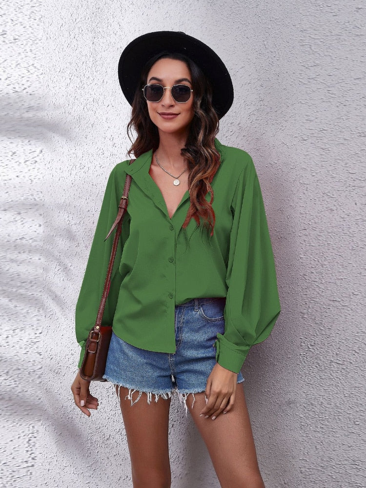 Sleeve Blouse Fashion