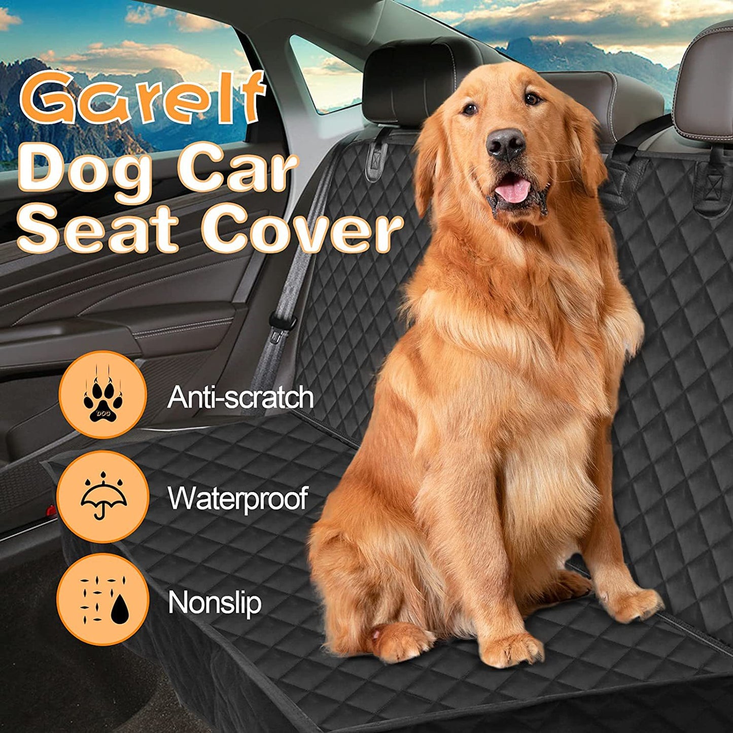 Seat Cover 100% Waterproof for pets