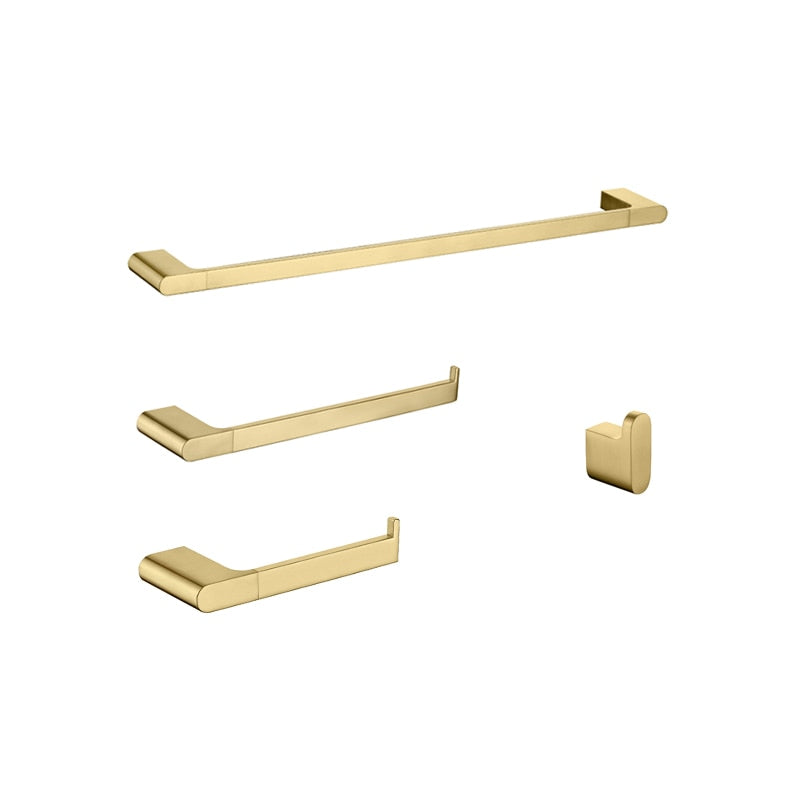 Golden Bathroom Accessories