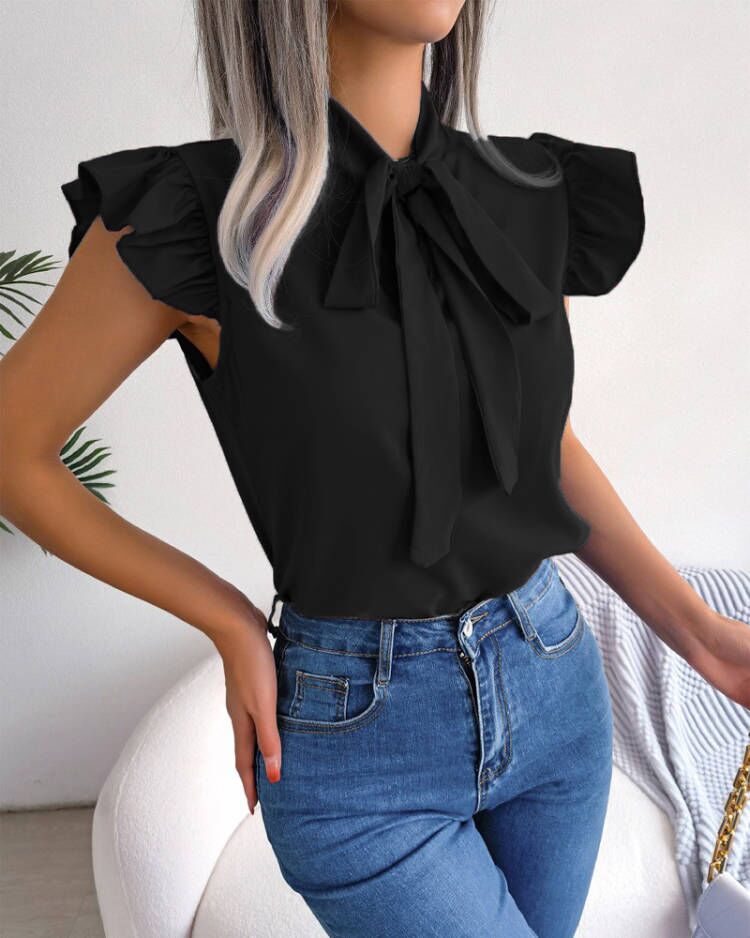 Blouse  Flying Sleeve