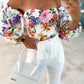 Off Shoulder Cami Floral