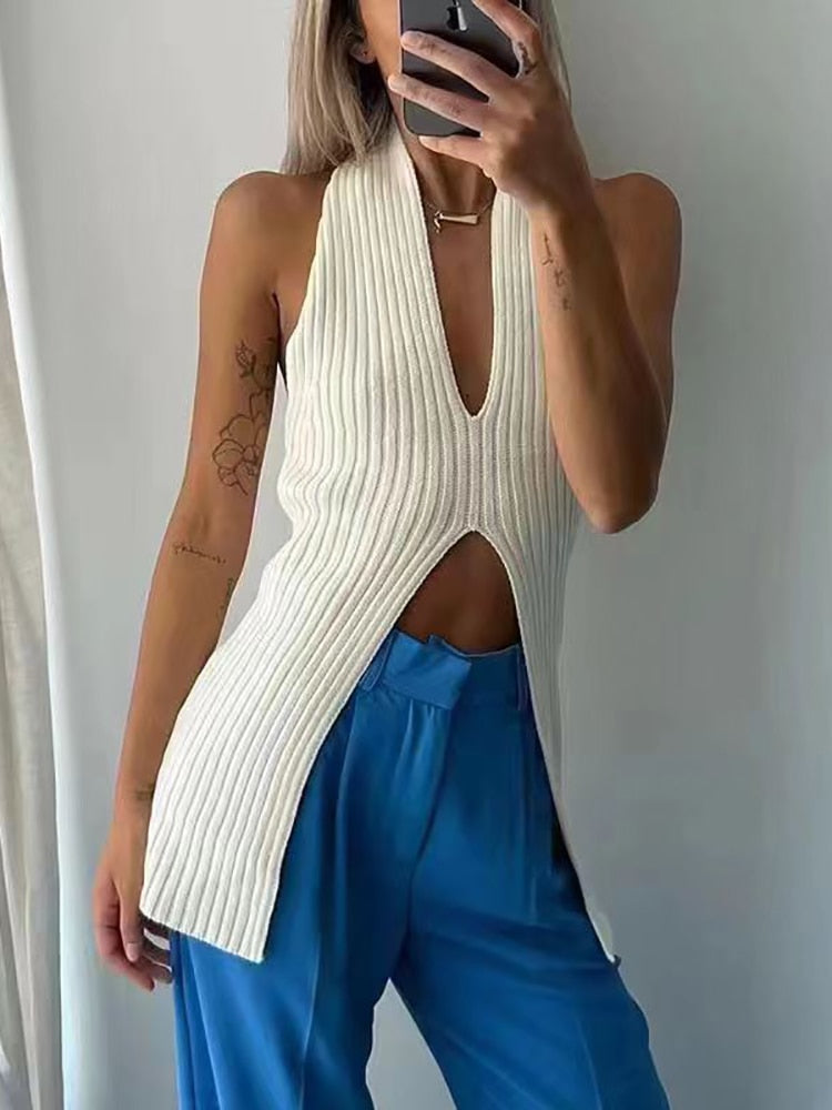 Tank Top Knitted