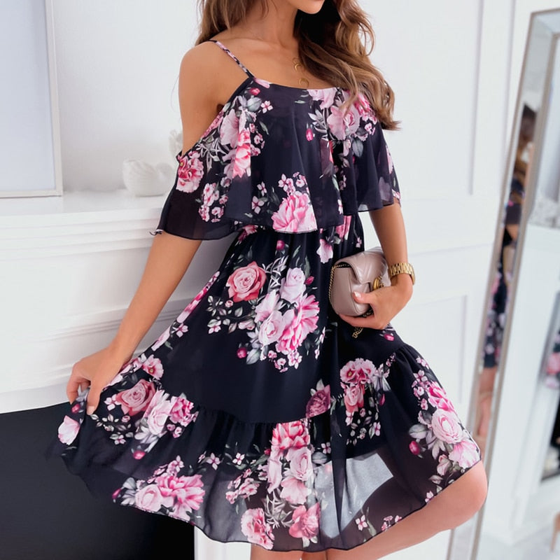 Floral Print mini dress Dress