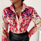 V-Neck Floral blouses